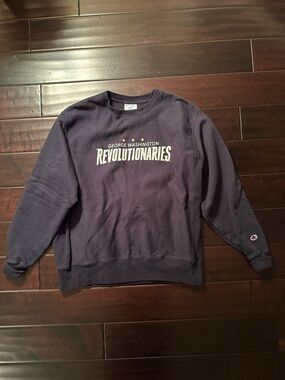 Champion Reverse Weave George Washington Revolutionaries Crewneck Sweatshirt – L